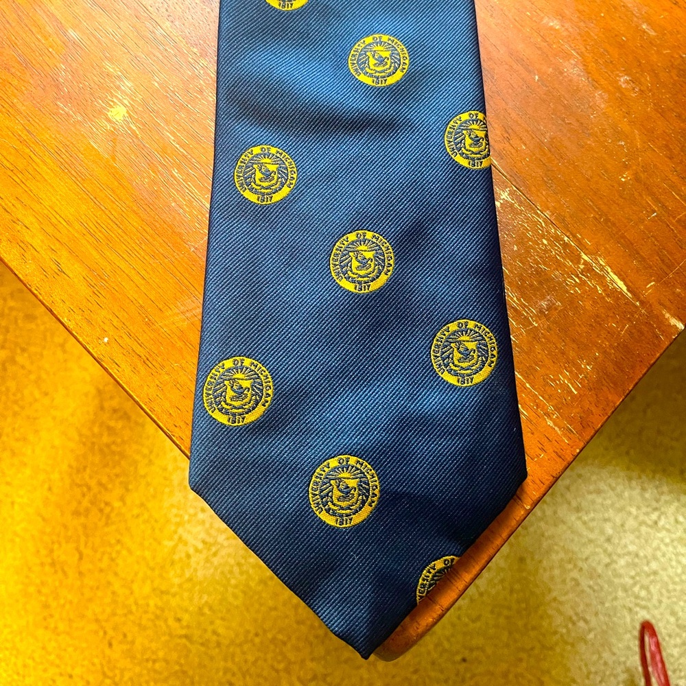 University of Michigan Tie